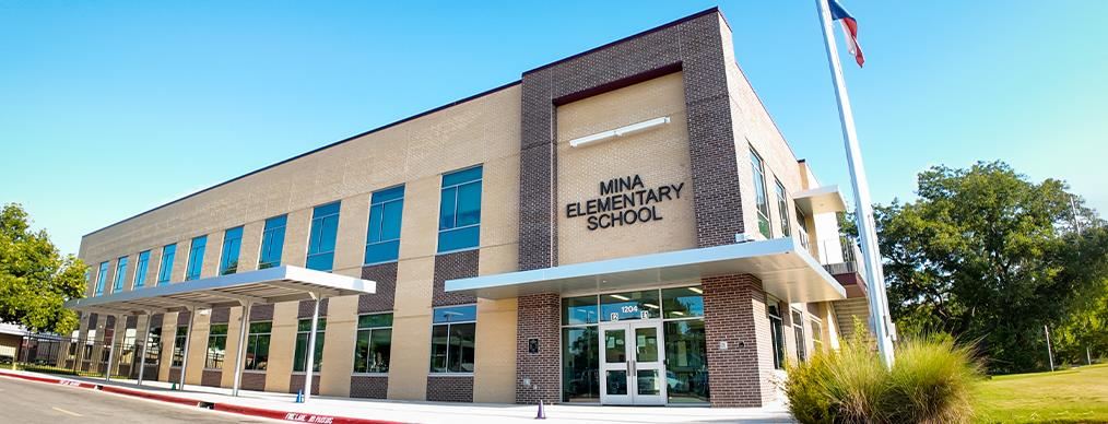 Exterior of Mina Elementary School